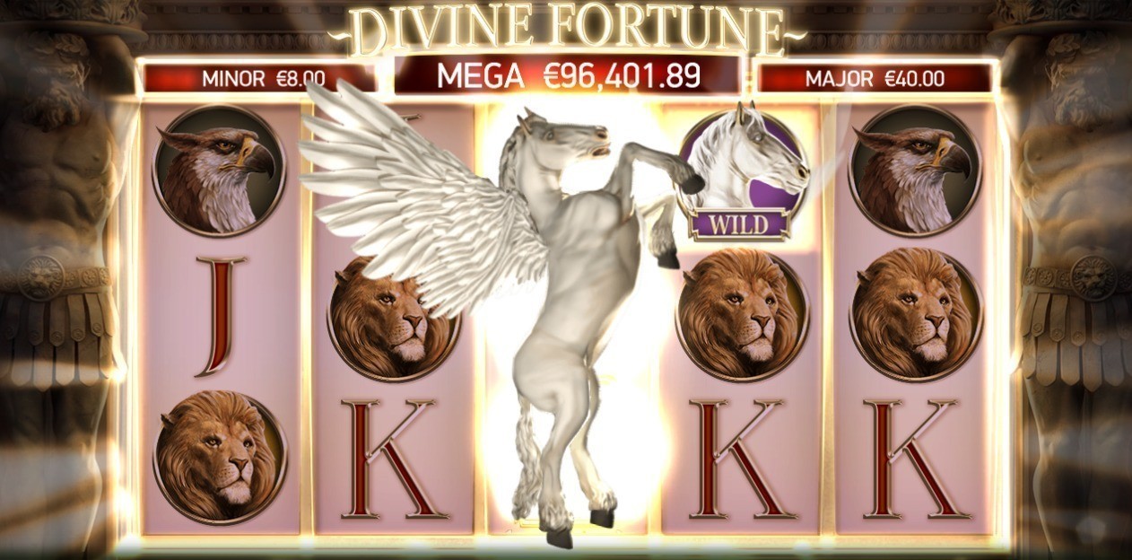 Символы в игровом автомате Divine Fortune