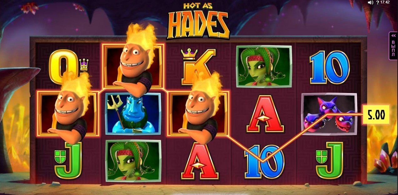 Символы в игре Hot as Hades