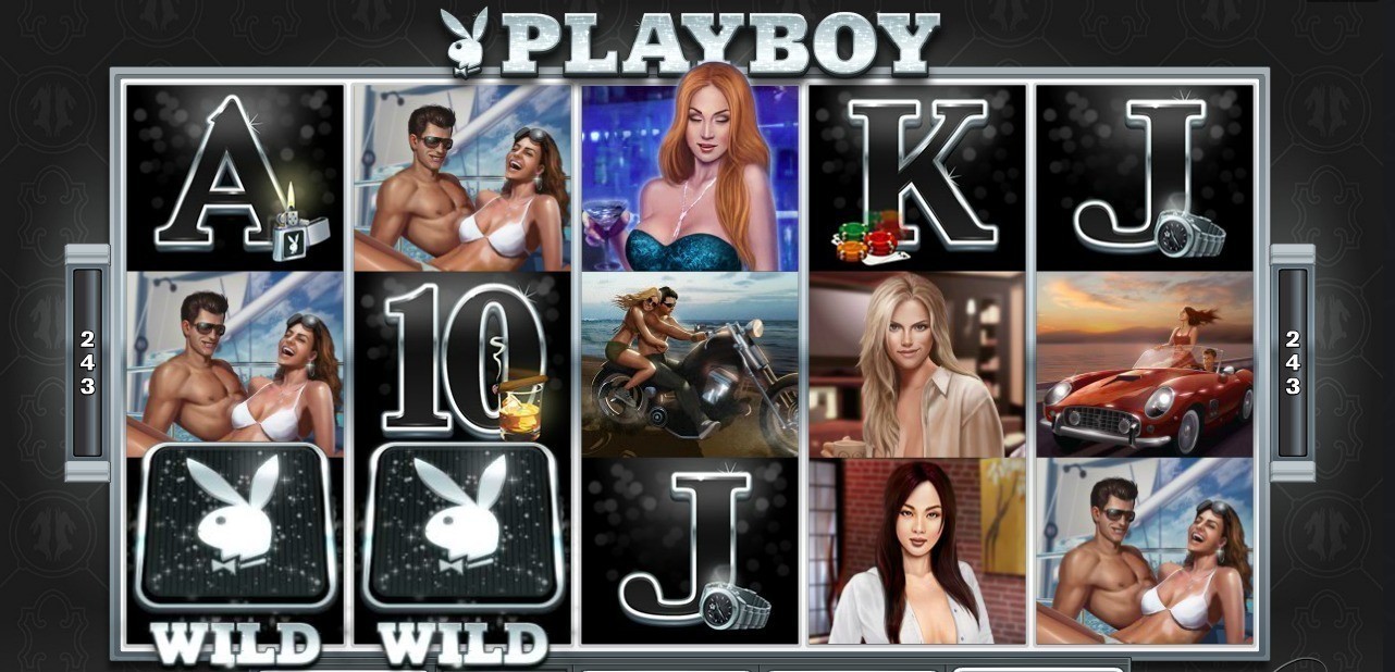 Символы в слоте Playboy