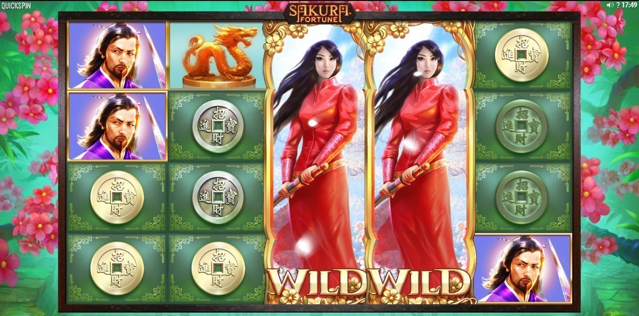 Символы в слоте Sakura Fortune