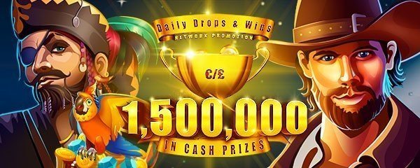 Акция Daily Drops & Wins Network Promotion в Frank Casino
