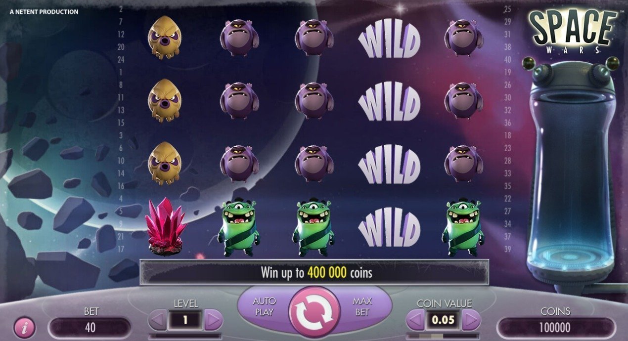 Space Wars в Frank Casino